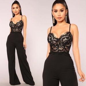 Rooftop Date Lace Jumpsuit ✨